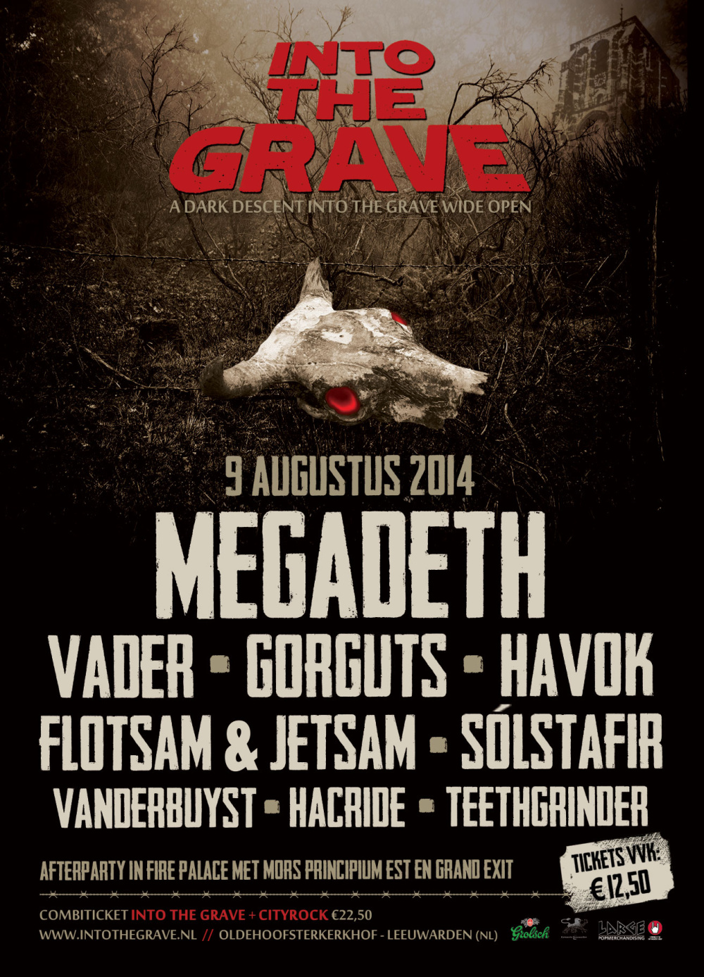 Flyer Into The Grave 2014