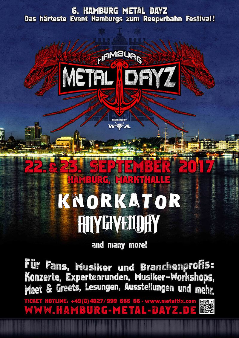 Plakat Hamburg Metal Dayz 2017