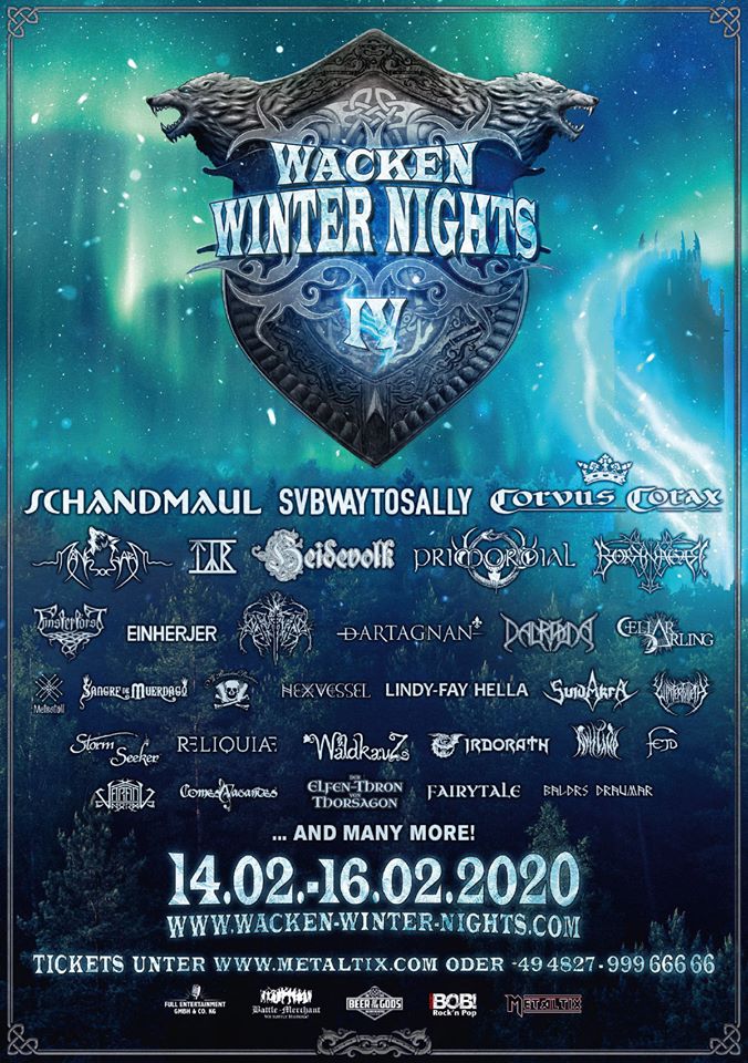 Flyer Wacken Winter Nights 2019